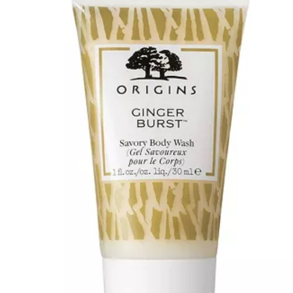 Brand New Ginger Burst Savory Body Wash, 1oz/30ml